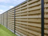 Miniatuur van Aluminium bovenprofiel voor plankenschermen horizontaal