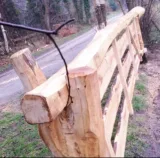 Miniatuur van Eiken weidepoort - wringhek