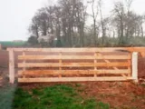 Miniatuur van Eiken weidepoort - wringhek