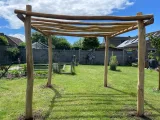Miniatuur van Robinia constructiepalen geschuurd - 10-12 cm