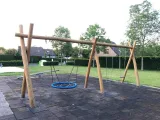 Miniatuur van Robinia constructiepalen geschuurd - 10-12 cm