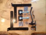 Miniatuur van Set Beslag toegangspoort - verzinkt / zwart
