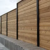 Miniatuur van Thermowood plankenscherm - 20 mm dik