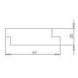 Miniatuur van Thermowood Z-profiel Black - Multi