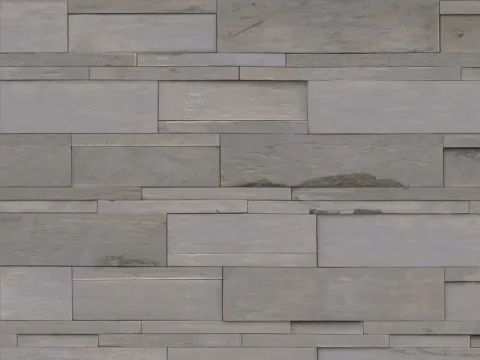 3D houtstrip - Granite Grey