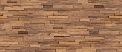 Bamboe 3D houtstrips - Caramel