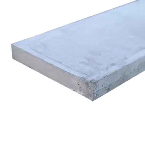 Betonplaat wit - 25 cm hoog