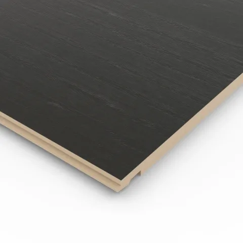 Houten wandpaneel TG - Elegant Black Clicwall