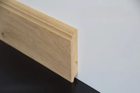 Eiken plint 'Kreta' - 15 mm dik
