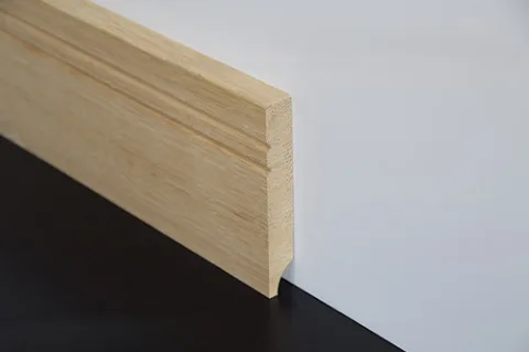 Eiken plint 'San José' - 15 mm dik