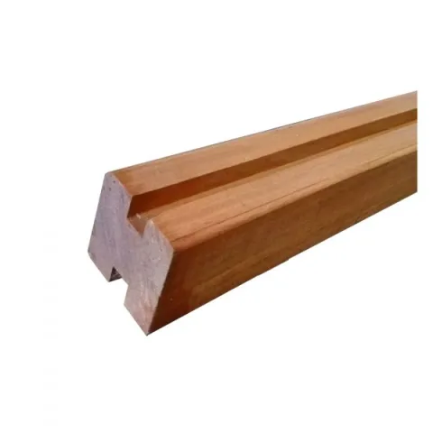 Hardhouten gleufpaal geschaafd 21 mm