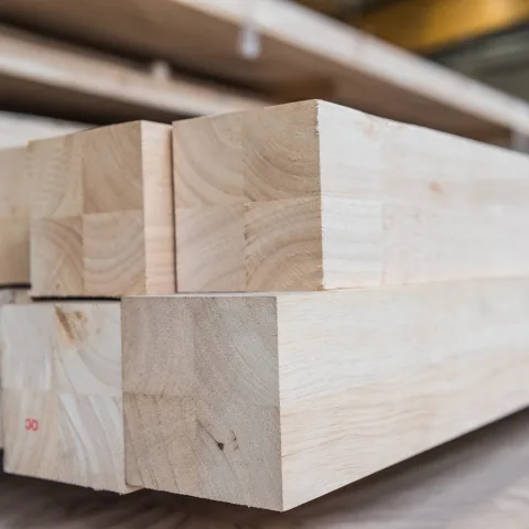 Rubberwood balken