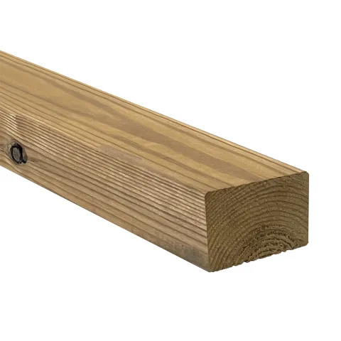 Thermowood onderbalk - 42 x 68 mm