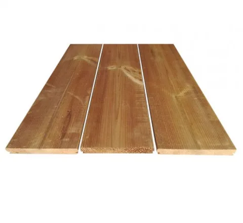 Thermowood terrasplank - 14,2 cm breed