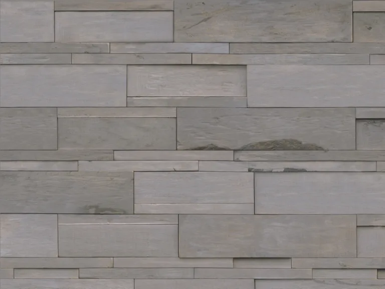 3D houtstrip - Granite Grey