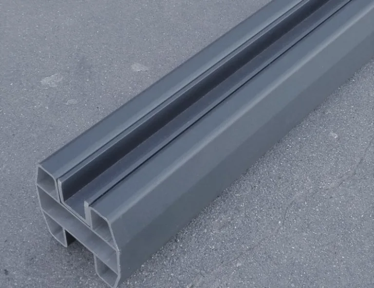 Aluminium aluflex gleufpaal - 49 mm