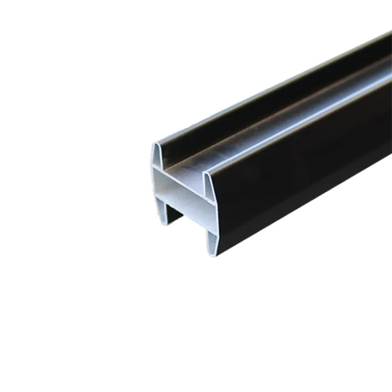 Aluminium aluflex gleufpaal - 49 mm