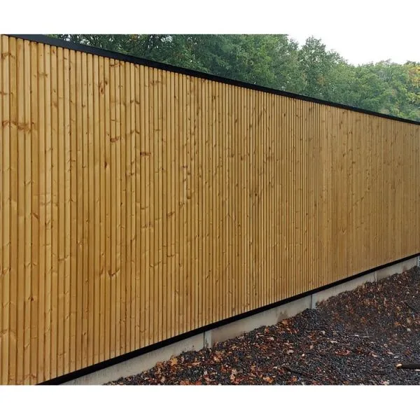 Aluminium profielen voor tuinwand verticaal