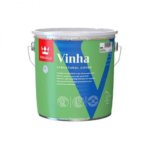 Dekkende zwarte semi-matte beits