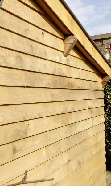 Eiken siding - 15,5 cm breed