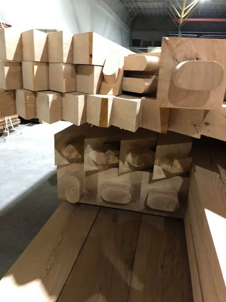 Eiken bijgebouw gebinte Menton - 300 x 600 cm