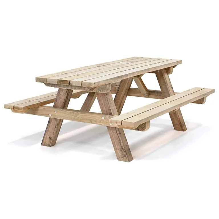 Eiken picknickbank - Bos - 250 cm