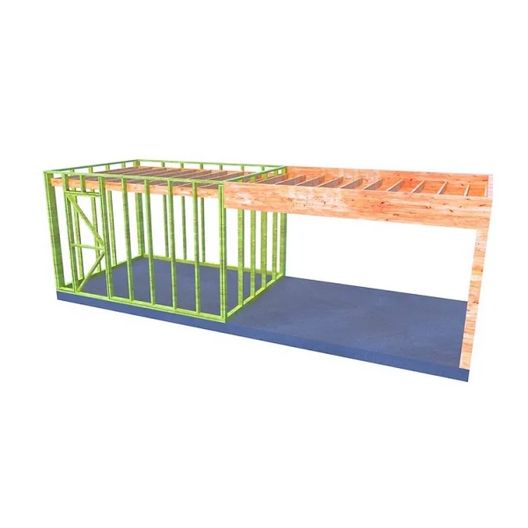Vuren poolhouse gebinte - 400 x 800 cm