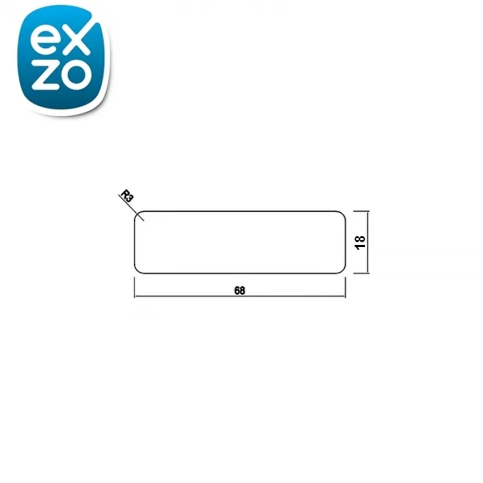 Thermo ayous latten - 6,8 cm breed