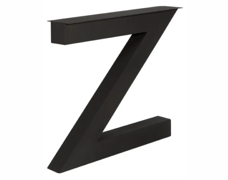 Zwart metalen onderstel - Model Z