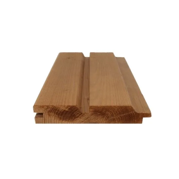 Thermowood dubbel blokprofiel - 26mm dik