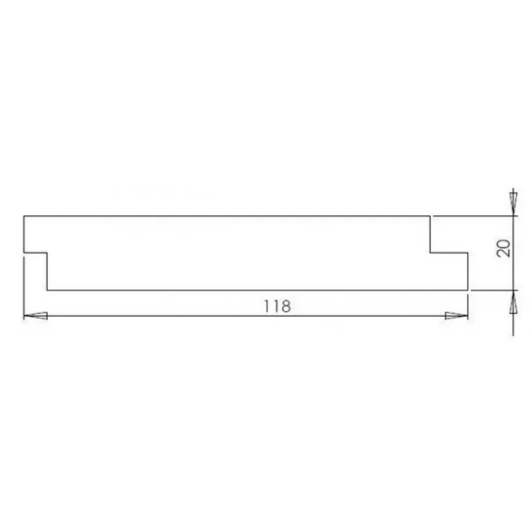 Thermowood Z-profiel Black - Multi