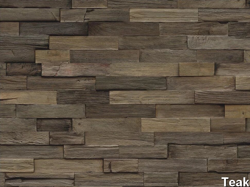 3D houtstrip - Charcoal