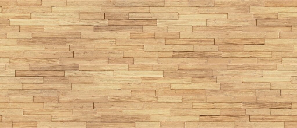 Bamboe 3D houtstrips - Champagne