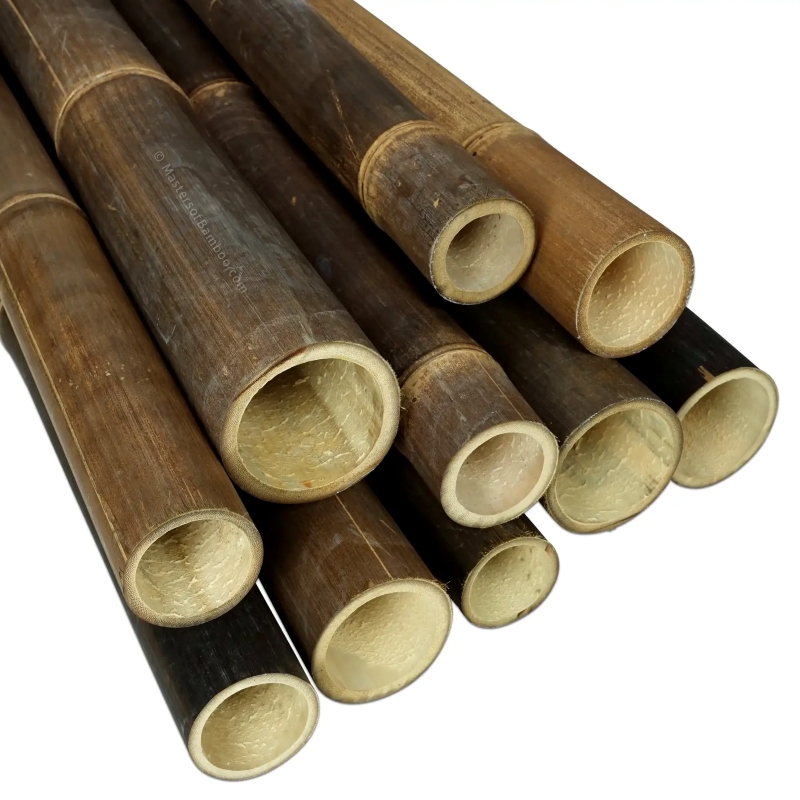 Bamboe palen black - 4-5 cm