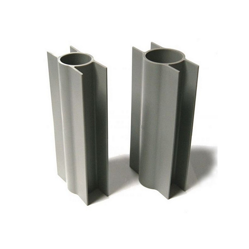 Betonplaathouder voor ronde palen