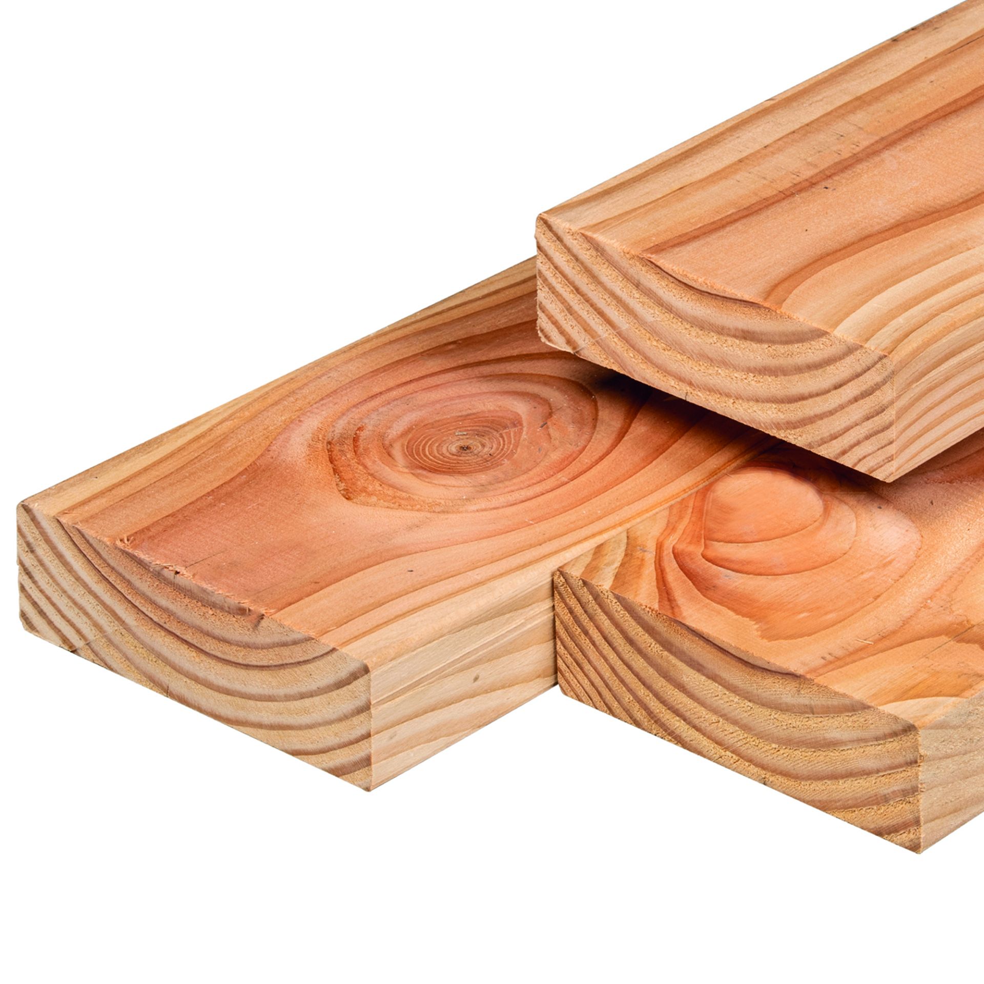 Lariks / douglas kepers - 3,4 x 21,5 cm - geschaafd