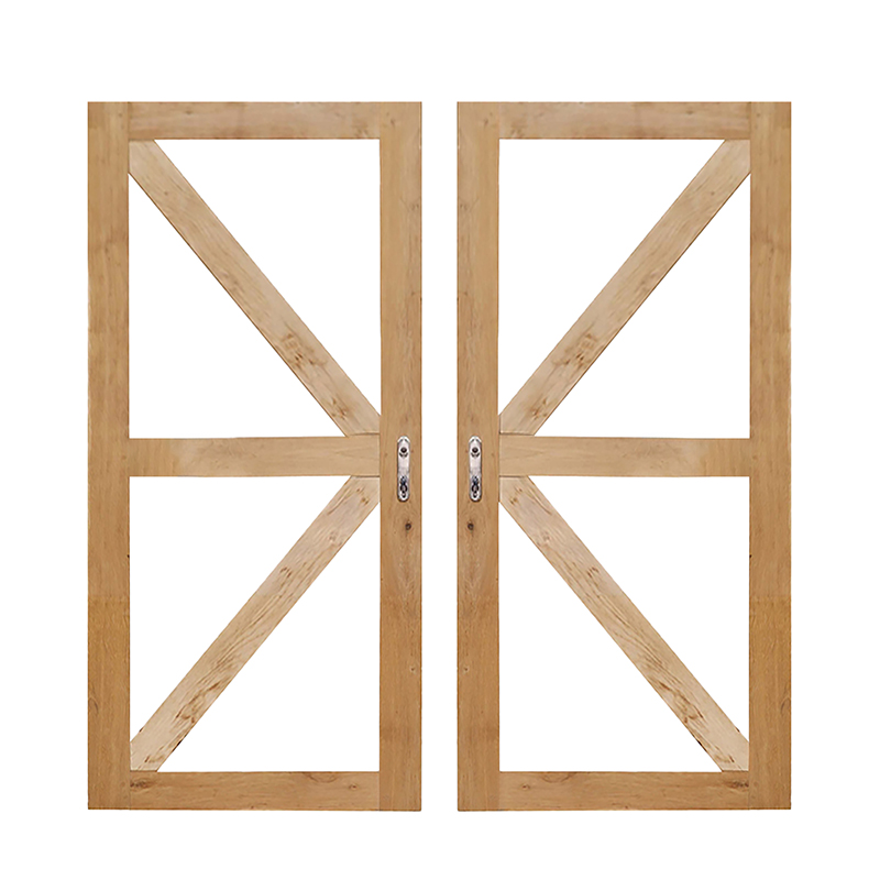 Eiken poortkader - tweedelig