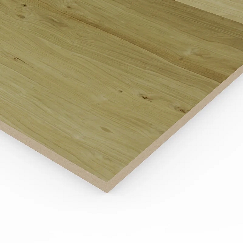 Eiken fineerplaat met knopen