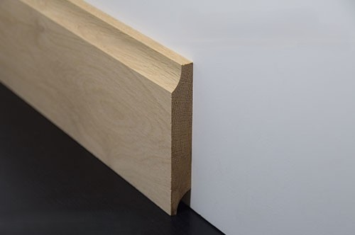 Eiken plint 'Boston' - 15 mm dik