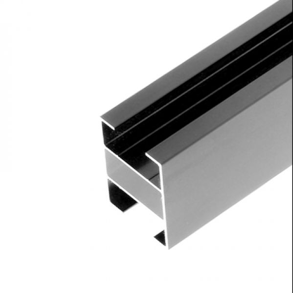 Aluminium alu-wood gleufpaal 36 mm