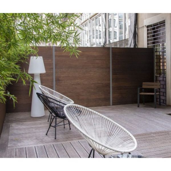 Bamboe planken scherm 20 mm dik bamboe geperst moso