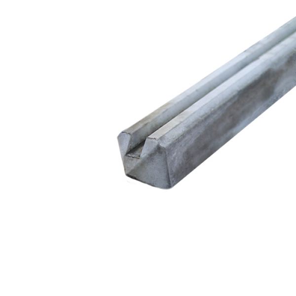 Gleufpaal beton - Witgrijs - 30 mm gleuf