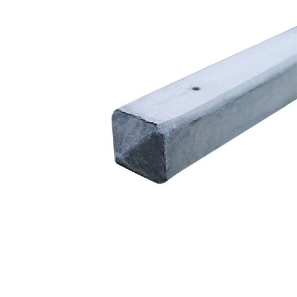 Betonpaal wit - rond of piramide kop