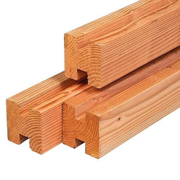 Douglas gleufpaal - gleuf 30 mm