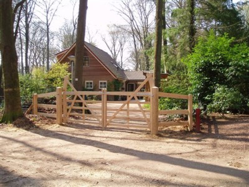 Eiken weidepoort - Engelse boogpoort