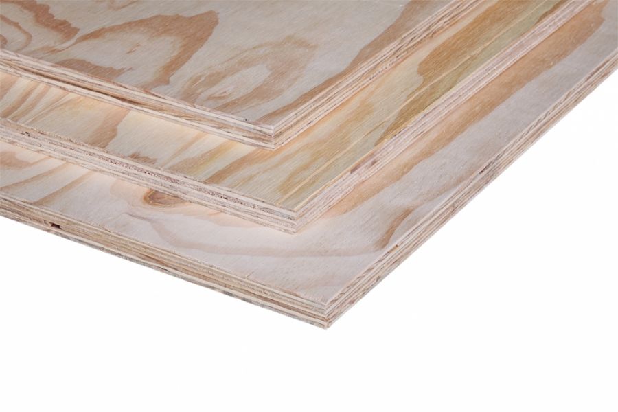 Elliotis Pine multiplex platen - 9 mm dik