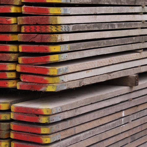 Gebruikte steigerhout planken - geschuurd