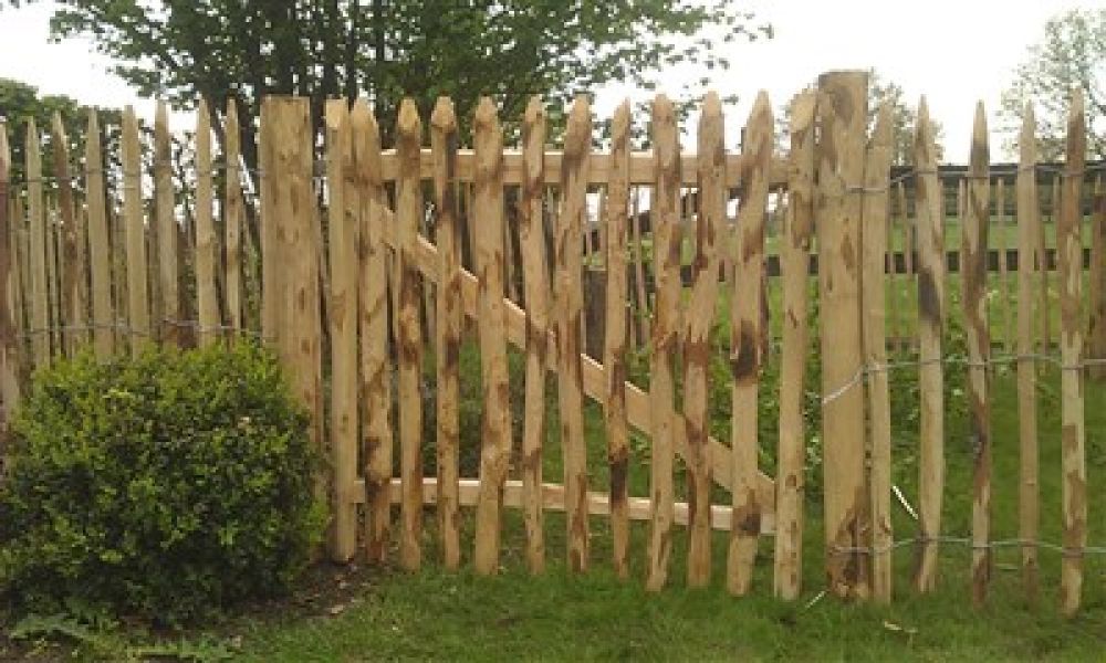 Kastanje tuinpoort - Standaard model