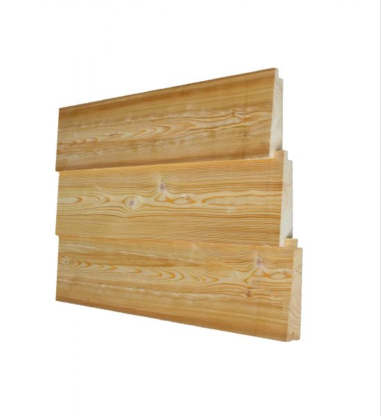 Siberisch lariks siding geschaafd - 15 cm breed