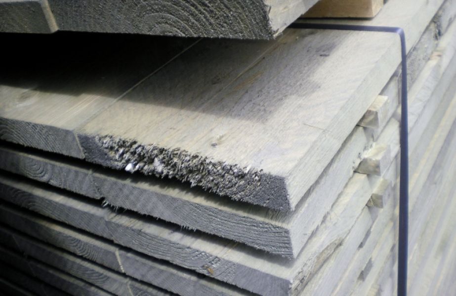 Verouderde steigerhout planken - 29 mm dik